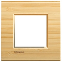 LL-Plaque rectangul. 2 mod bambou